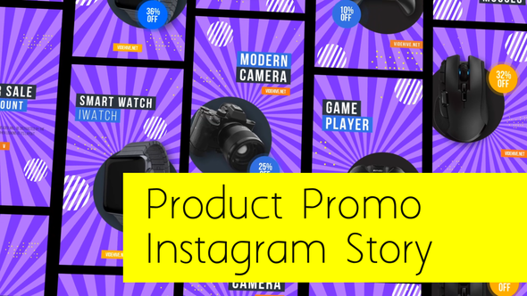 Videohive Product Promo Instagram Reel Story Product Promo template preview
