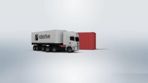 Videohive Clean Truck Logo Logo Stings template preview