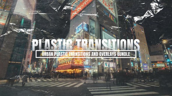 Videohive Urban Plastic Transitions And Overlays Bundle Elements template preview