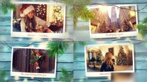 Videohive Christmas Memory Photo Slideshow Openers template preview