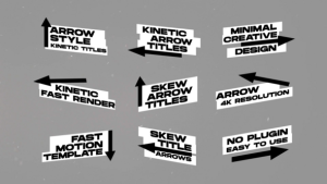 Videohive Arrows Titles 49001681 Titles template preview