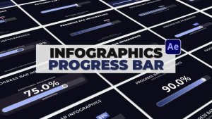 Videohive Infographics Progress Bars Infographics template preview