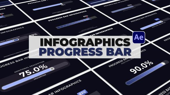 Videohive Infographics Progress Bars Infographics template preview