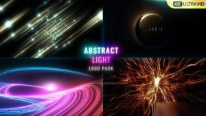Videohive Abstract Light Logo Pack Logo Stings template preview