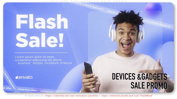 Videohive Devices and Gadgets Sale Promo Product Promo template preview
