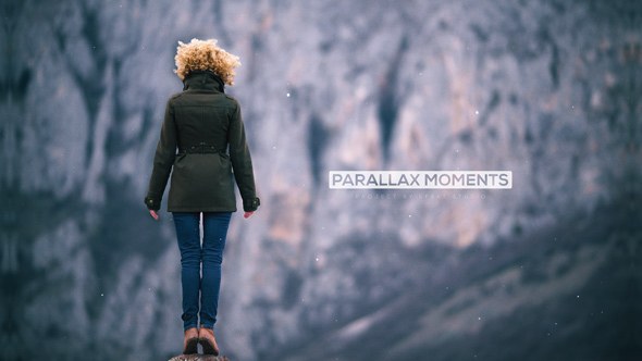 Parallax Moments Video Displays template preview