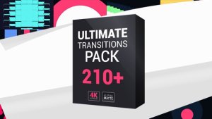 Ultimate Transitions Pack 4K Video Displays template preview