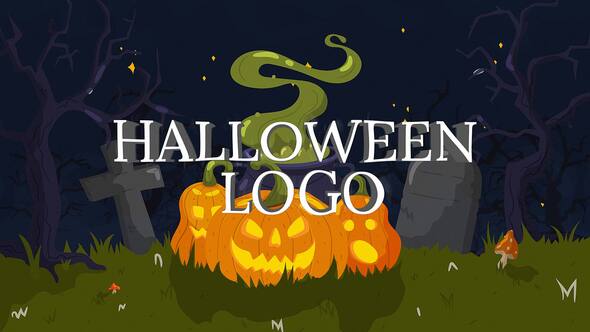 Videohive Halloween Logo 48257436 Logo Stings template preview