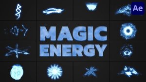 Videohive Magic Energy Elements for After Effects Elements template preview