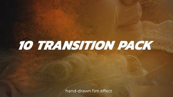 Videohive Film Transition Pack Elements template preview