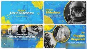 Videohive Modern Circle Slideshow 51007318 Openers template preview
