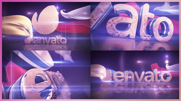 Videohive Flags Motion Intro Logo Stings template preview