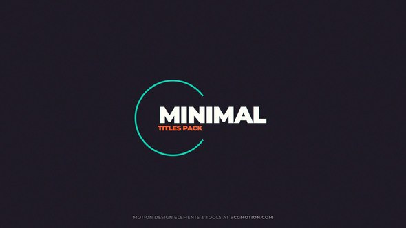 Videohive Titles - Minimal IV Titles template preview