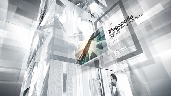 Videohive Technology Center Video Displays template preview