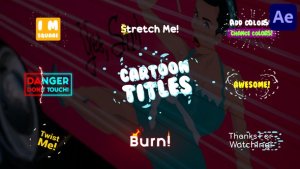 Videohive Cartoon Flash FX Titles | After Effects Titles template preview