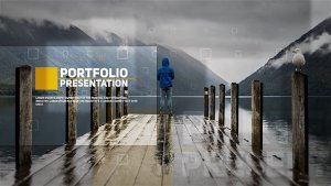 Videohive Portfolio Presentation Video Displays template preview