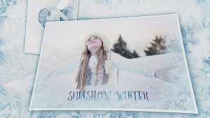 Slideshow Frozen Video Displays template preview