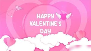 Videohive Heart Wings Theme Valentines Day Slideshow Video Displays template preview