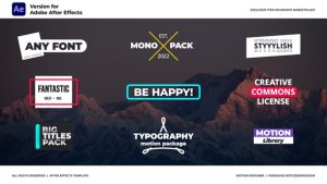 Videohive Creative Titles 42435780 Titles template preview