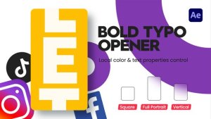 Videohive Instagram Opener 36484208 Video Displays template preview