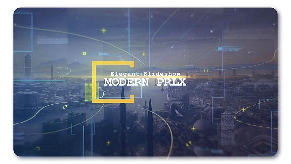 Videohive Modern Parallax Cinematic Slideshow Video Displays template preview