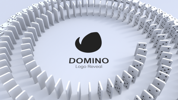 Videohive Domino Logo Reveal Logo Stings template preview