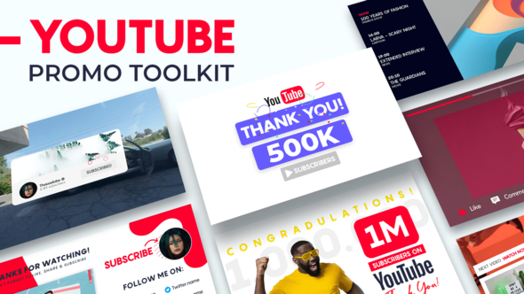 Videohive YouTube Promo Toolkit Product Promo template preview