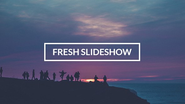 Videohive Fresh Slideshow Video Displays template preview