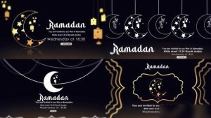 Videohive Ramadan Kareem Greeting Card Logo Stings template preview