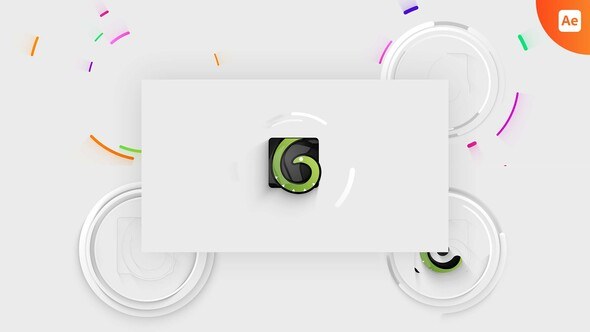 Videohive Colorful Lines Logo Reveal 35767508 Logo Stings template preview