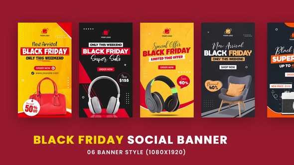 Videohive Black Friday Sale Product Banner Product Promo template preview