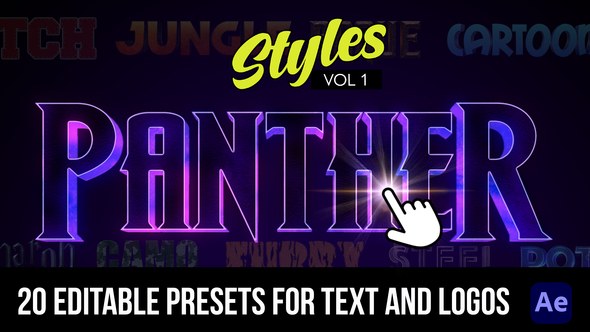 Videohive AE Cinematic Styles Elements template preview