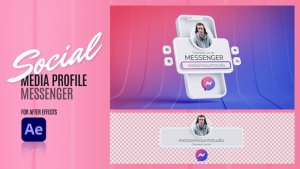 Videohive Social Media Profile - Messenger Elements template preview