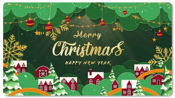 Videohive Merry Christmas V2 Openers template preview