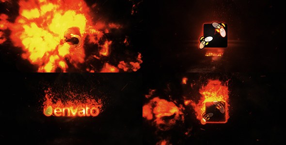 Videohive Fire Logo Reveal 19566757 Logo Stings template preview