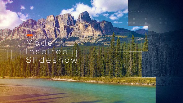 Videohive Modern Inspired Slideshow Video Displays template preview