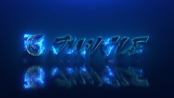 Videohive Magic Steel Logo Stings template preview