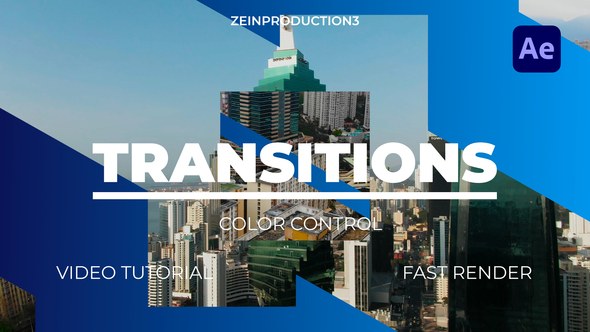 Videohive Transitions - After Effect Elements template preview