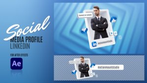 Videohive Social Media Profile - Linkedin 48149858 Elements template preview