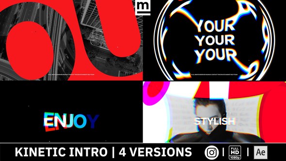Videohive Fashion Beat Promo Titles template preview