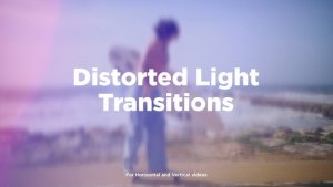 Videohive Distorted Light Transitions Elements template preview