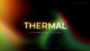 Videohive Thermal Cinematic Titles Titles template preview