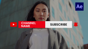 Videohive Youtube Subscribe Buttons 48650251 Titles template preview