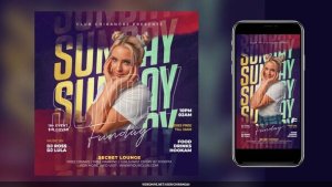 Videohive Night Club Flyer v20 Product Promo template preview