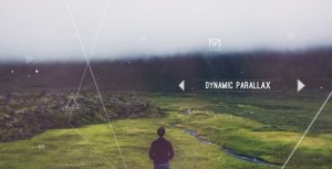 Dynamic Parallax Slideshow Video Displays template preview