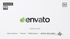 Videohive Clean and Minimal Logo Reveal Logo Stings template preview
