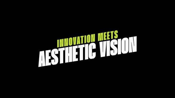 Videohive Clean Text Animation Titles template preview