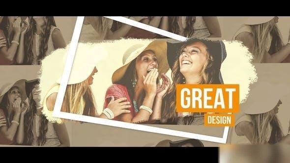 Videohive Artistic Action Opener 25190888 Openers template preview