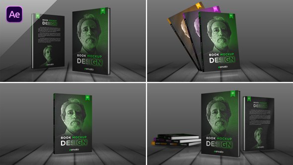 Videohive Book Mockup 52680990 Product Promo template preview