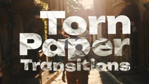 Videohive Torn Paper Transitions 59710274 Elements template preview
